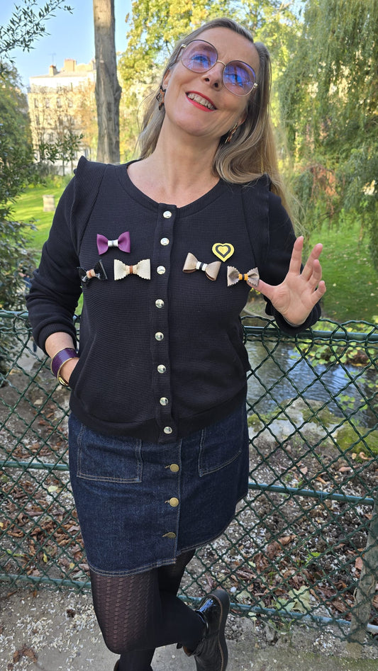 Broche Farfalle