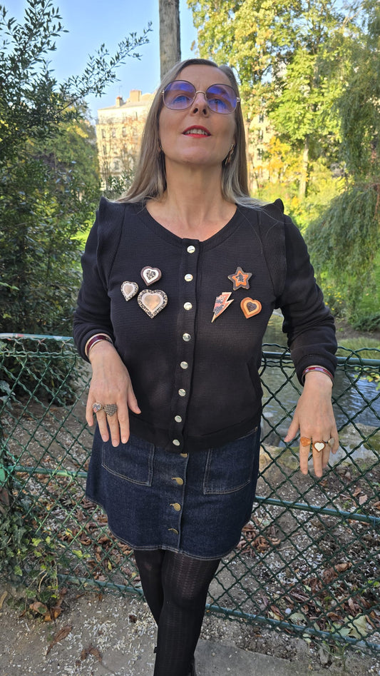 Broche Amourette