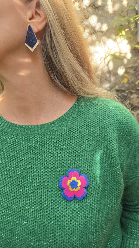 Broche Flower Power