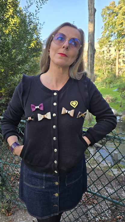 Broche Farfalle