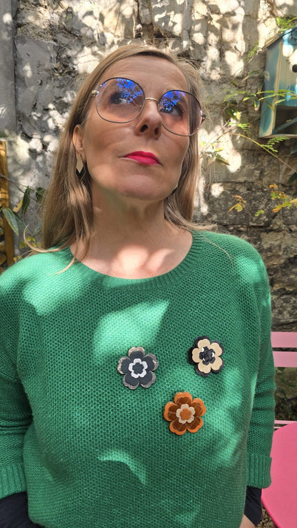 Mini boucles d'oreilles Reinette