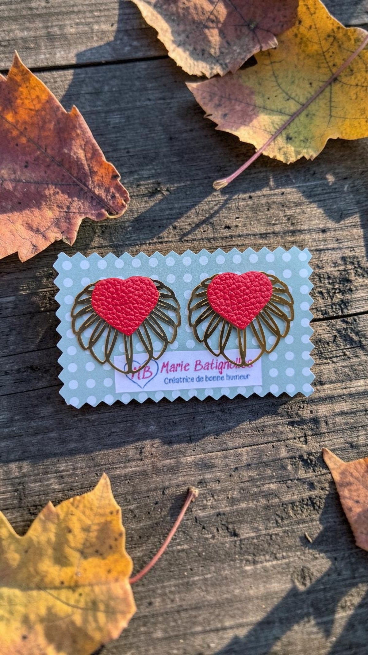 Boucles d'oreilles Osmose