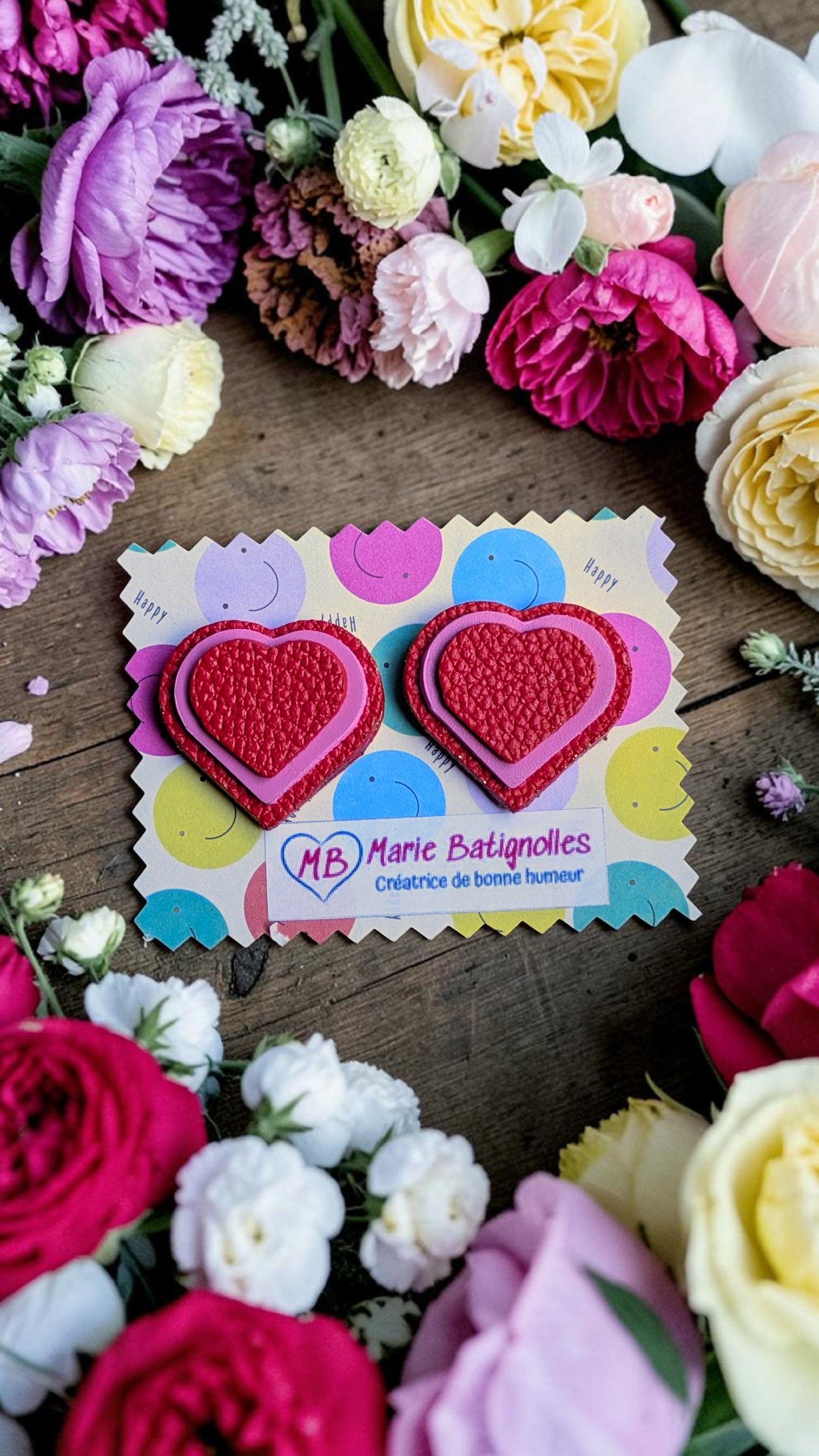 Boucles d'oreilles Chéri