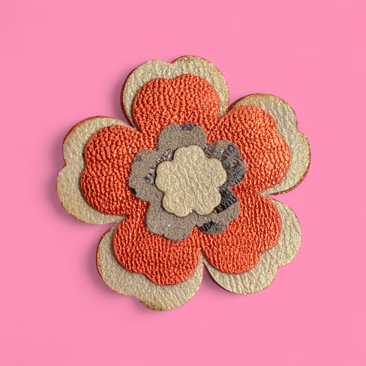 Broche Flower Power