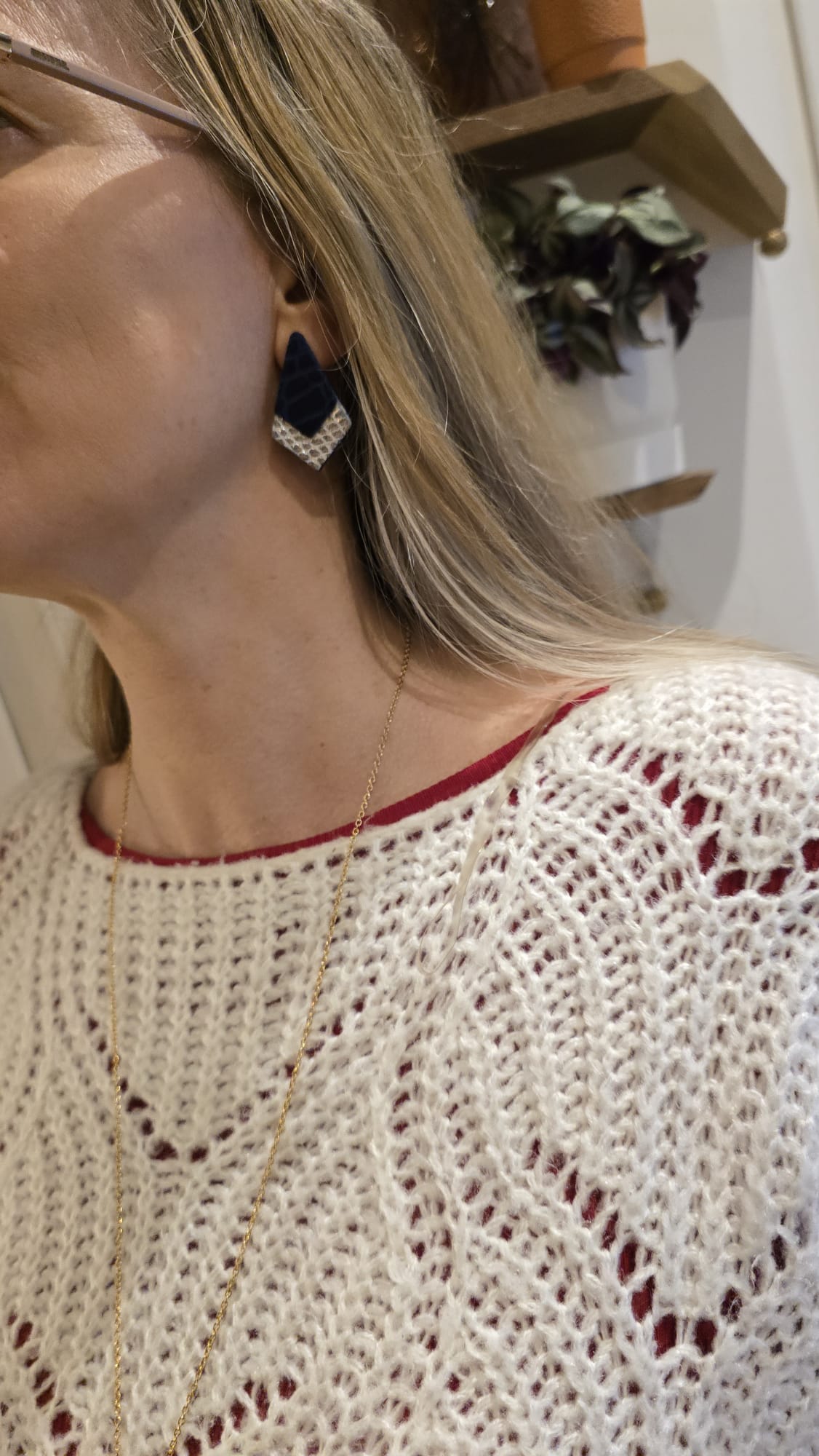 Boucles d'oreilles Reinette
