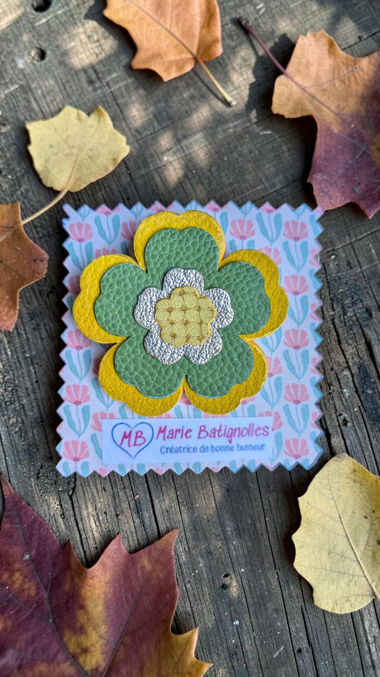 Broche Flower Power