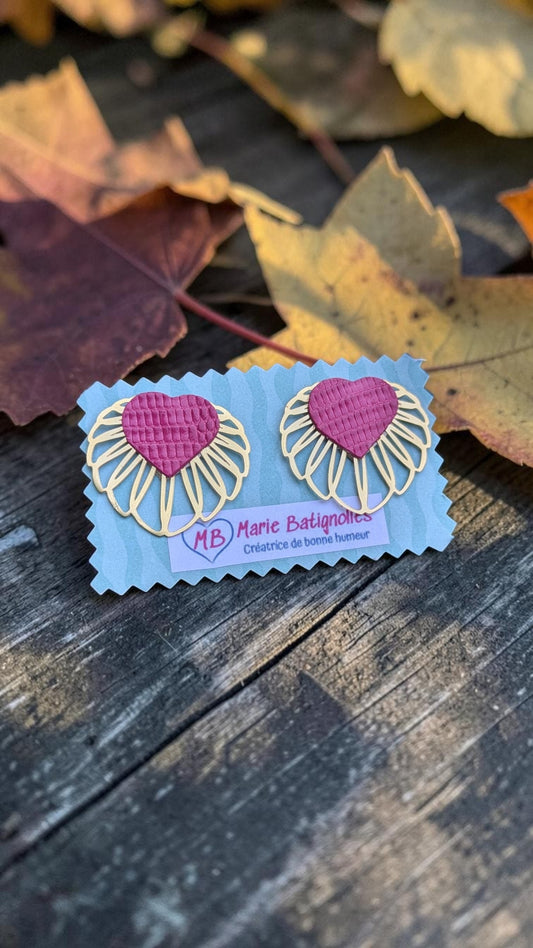 Boucles d'oreilles Osmose