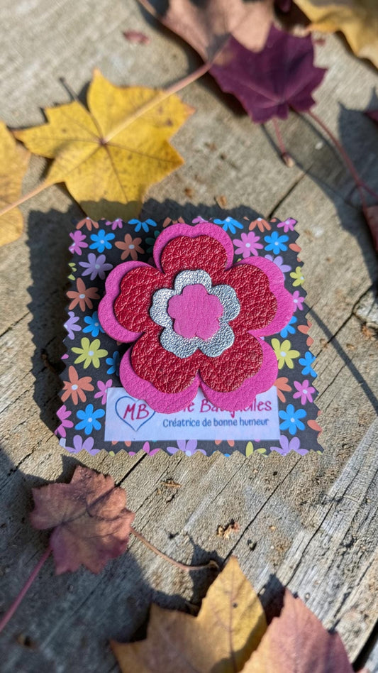 Broche Flower Power