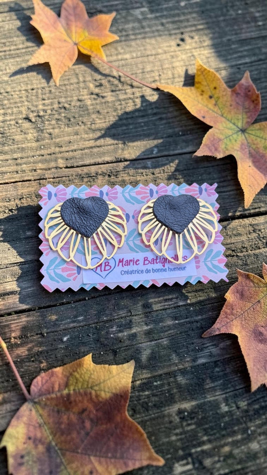 Boucles d'oreilles Osmose