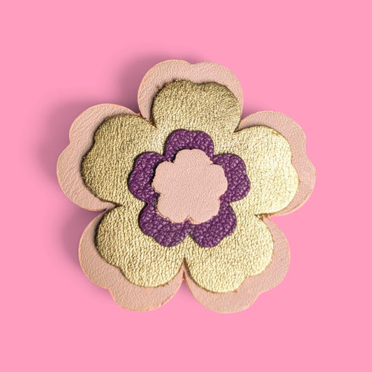 Broche Flower Power