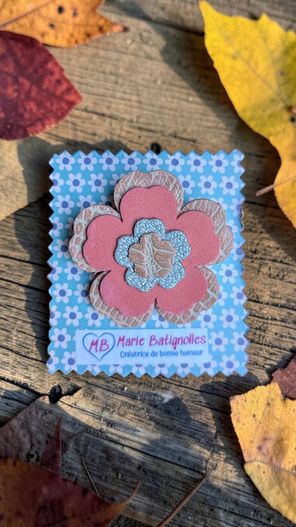 Broche Flower Power