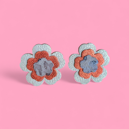 Boucles d'oreilles Fleur