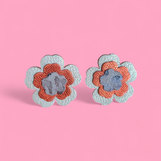 Boucles d'oreilles Fleur