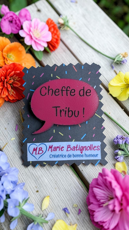Broche Cheffe de Tribu