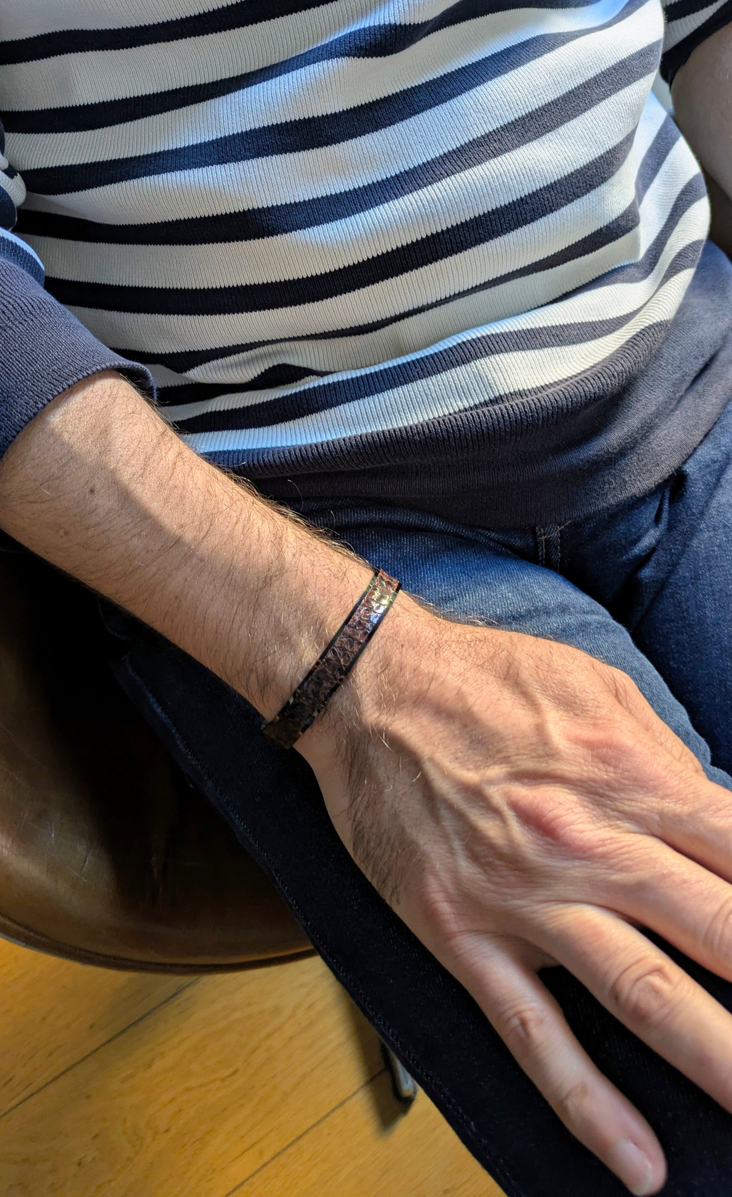 Nouveau bracelet Jacky noir